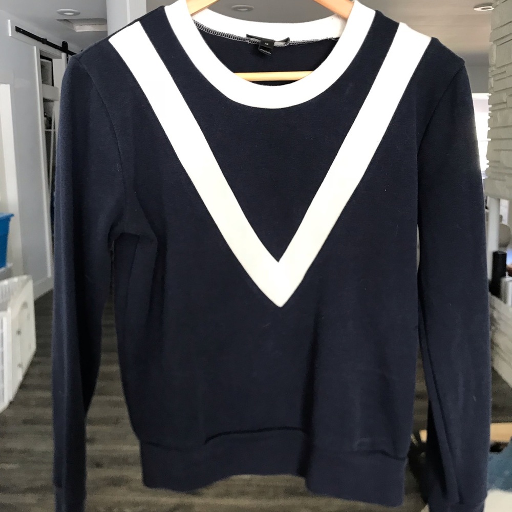 J. Crew Colorblock Sweatshirt